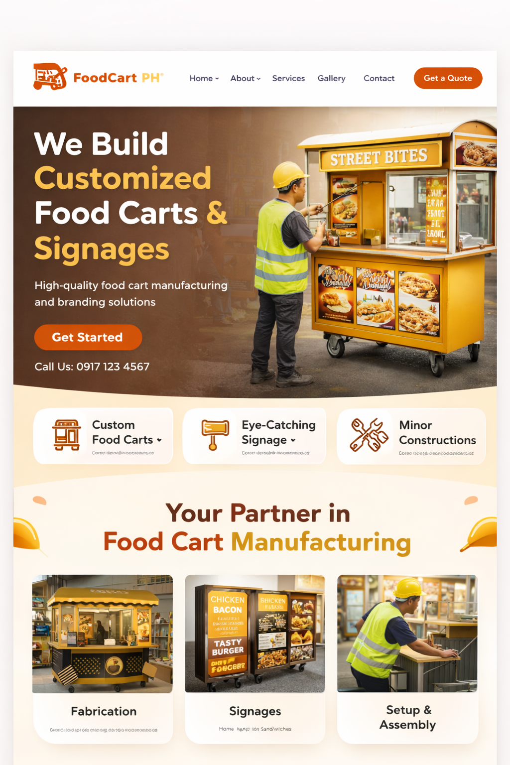 Foodcart PH Website